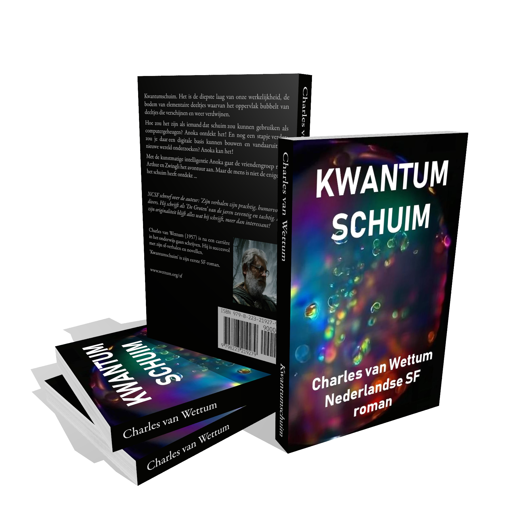 Cover van het SF-boek KWantumschuim