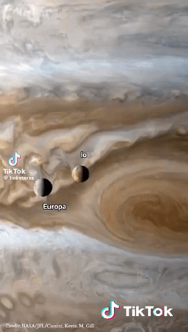 Wolken van de planeet Jupiter